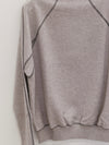 BASERANGE 25 Autumn/Winter FOLD Turtleneck Sweater France BAS-PUFOT-RCF-AU25-Grey Melange